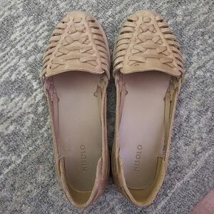 Nisolo Women's Tan Leather Huraches